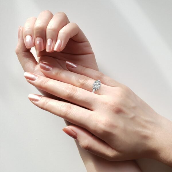 3D Design 9 – Engagement Wedding Ring - Image 2