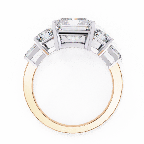 3D Design 9 – Engagement Wedding Ring - Image 8