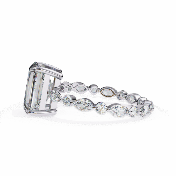 3D Design 15 – Engagement Wedding Ring - Image 13