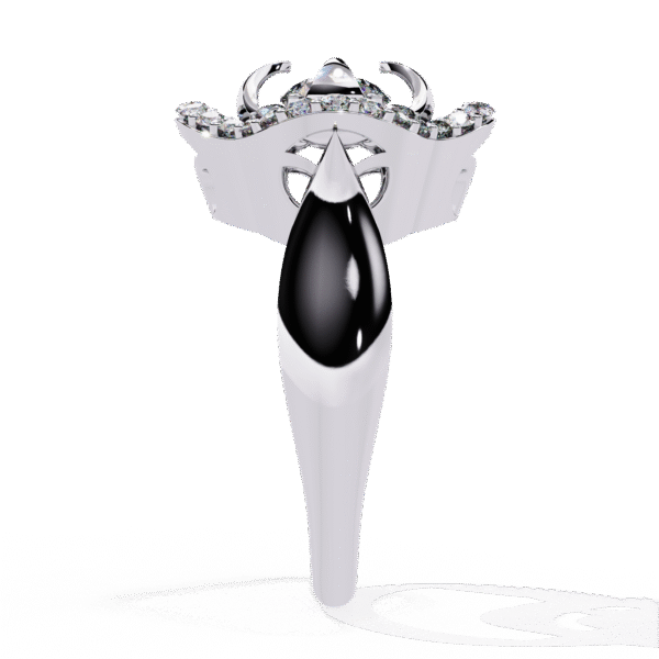 3D Design 14 – Engagement Wedding Ring - Image 11